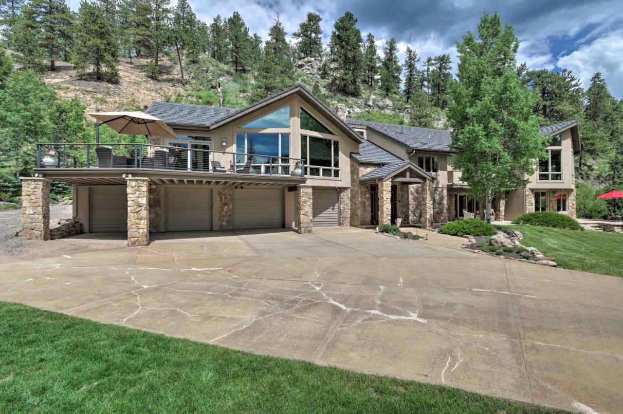 Stunning Evergreen Mountain Home On Private Stream Exterior photo